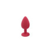 Plug rouge bijou cristal Medium CHERRY 